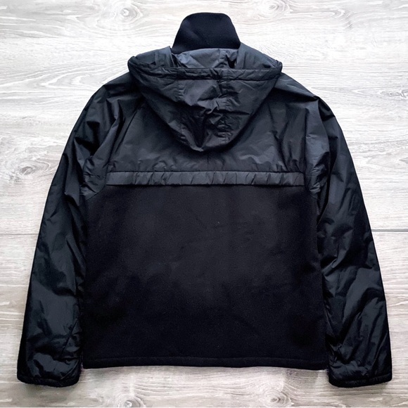 Prada | Black Men’s Nylon and Virgin Wool Hoodie Jacket - Picture 2 of 8